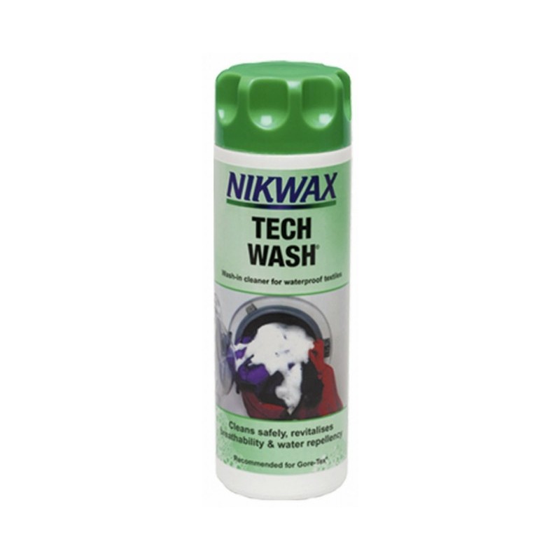 Tech Wash technisch textielwasmiddel - Nikwax - Koop wasmiddelen voor technische kleding.