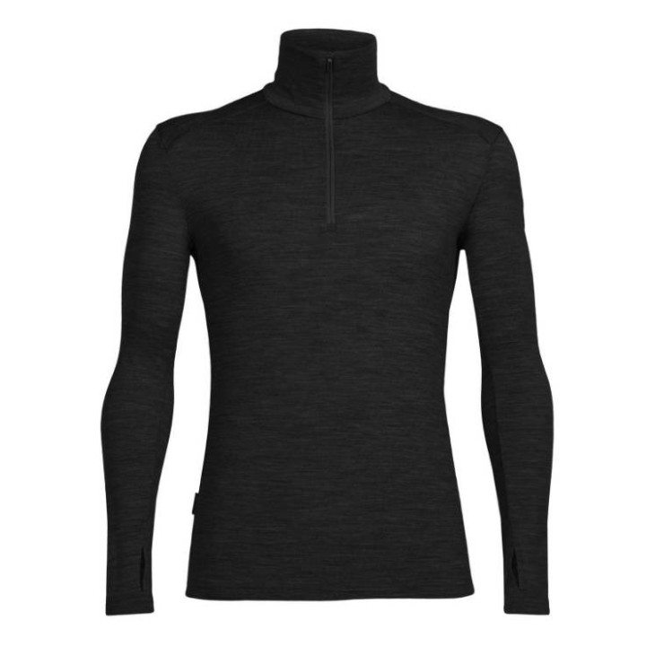 Icebreaker Tech 1/2 Zip T-shirt met lange mouwen - Merino T-shirt sale