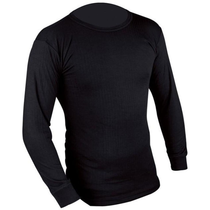 Tecnique Chaud Lange Mouw Top Zwart