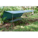 Tarp DD Hammocks 3x3 M für Bushcraft und Biwak; robust und leicht.