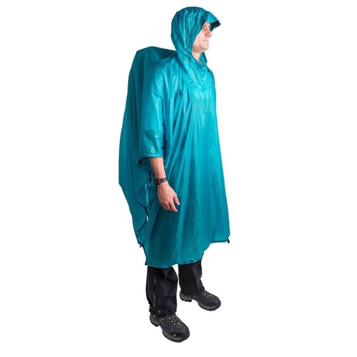 Sea to Summit Poncho Tarp Ultralichte Regencape 15D - Poncho Tarp