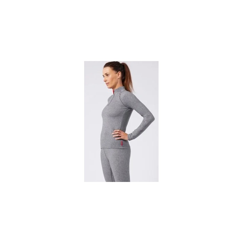 Technisch dames-T-shirt met rits Comfort 4 Thermolactyl van Damart