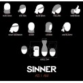 Sinner Water Moutain muff - Verkoop van chokers, bandana's, moffen,