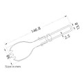 spork titanium lepel-vork van keith - opvouwbaar bestek kopen