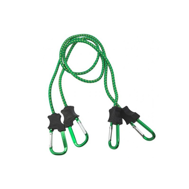 Cao 2 bungee koorden met karabijnhaken - Bungee koorden kopen
