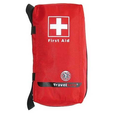 Sac de premiers secours rouge vide, pochette de secours de voyage