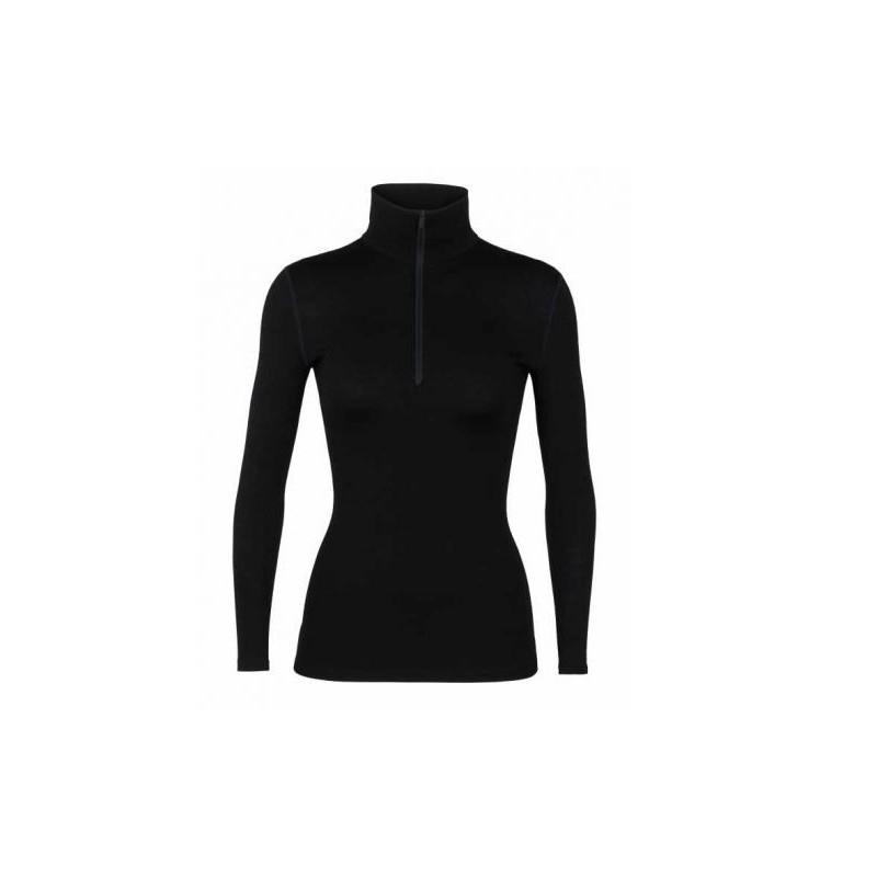 Dames-T-shirt 260 Zone LS 1/2 Zip van Merinoswol Icebreaker