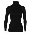 Dames-T-shirt 260 Zone LS 1/2 Zip van Merinoswol Icebreaker