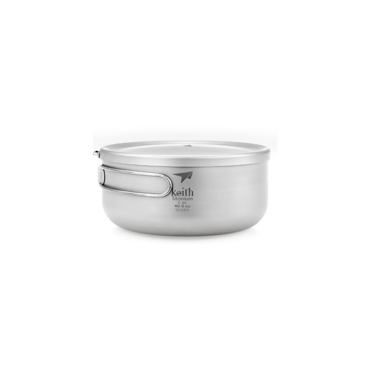 Keiths Lunchbox 1200 mL aus Titan - Lunchbox aus Titan kaufen
