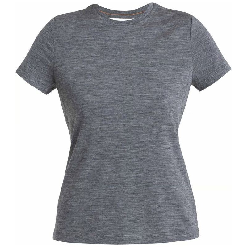 Dames Icebreaker Merino 150 Tech Lite II SS Tee Grijs