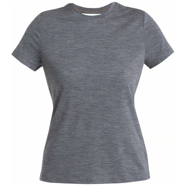 Dames Icebreaker Merino 150 Tech Lite II SS Tee Grijs