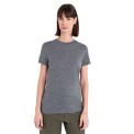 T-Shirt Frau Icebreaker Merino 150 Tech Lite II SS Tee Grau