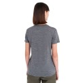 Dames Icebreaker Merino 150 Tech Lite II SS Tee Grijs