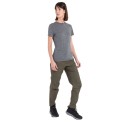 Dames Icebreaker Merino 150 Tech Lite II SS Tee Grijs