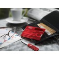 Multifunktionskarte Swisscard Victorinox Rubis - Kreditkarte