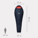Millet LD Baikal 1100 Damenschlafsack - Warmer und leichter Schlafsack