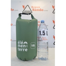 Ultraleichter wasserdichter Beutel Anaso 10 L von Elementerre. Wickeltasche.