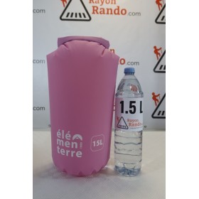 Ultraleichter wasserdichter Rucksack Anaso 15 L von Elementerre. Tasche mit Rollverschluss.