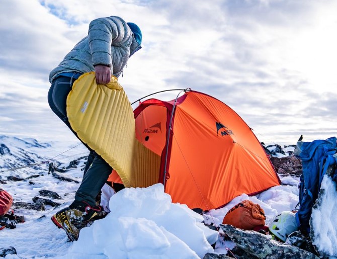 Matelas de randonnée extra large - Camping et Bivouac