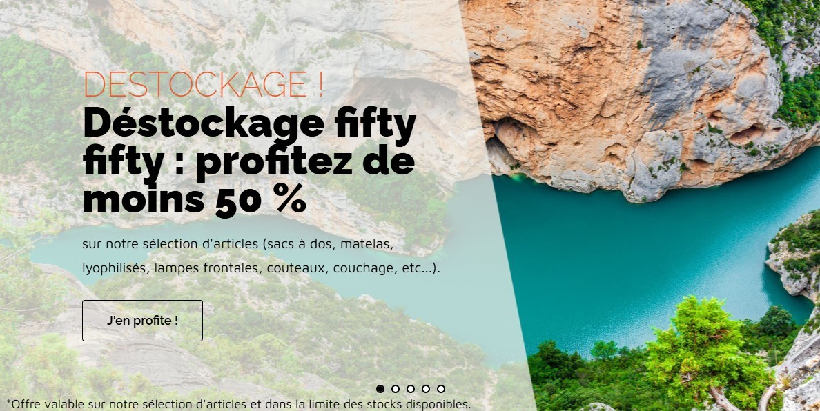 ¡LIQUIDACIÓN DEL 50%! Todo con un 50% de descuento.