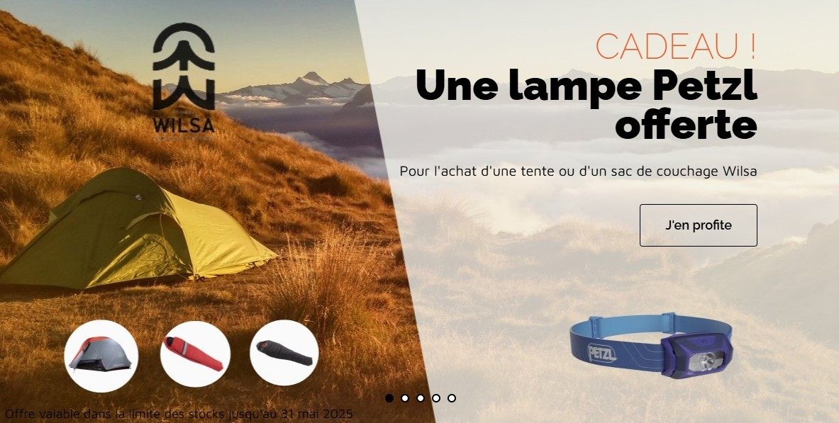 AANBIEDING VAN DE MAAND: Een Petzl Tikkina-lamp aangeboden