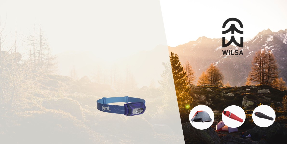Una lámpara Petzl gratis